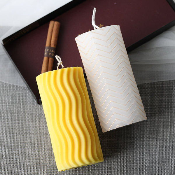 Stampo in silicone per candele a forma di torre a stella esagonale