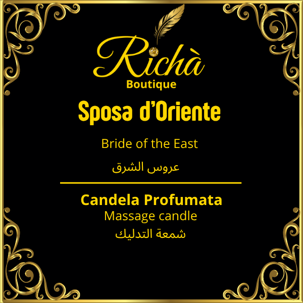 Candela  per Massaggio "Sposa D'Oriente" / Hammam